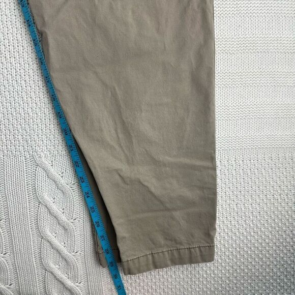 prAna Pants Mens 40x30 TUCSON Khaki Canvas Performance Stretch Slim Hiking Pants - Picture 6 of 10